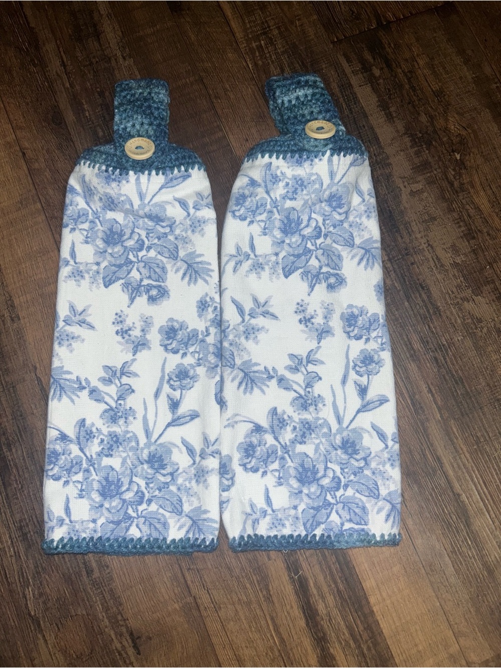 Flowers Hanging Kitchen Towels